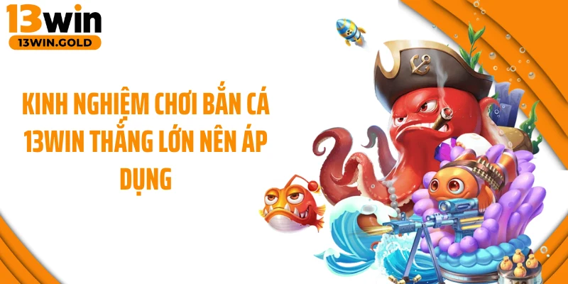 Kinh nghiệm chơi bắn cá 13Win thắng lớn nên áp dụng